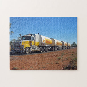 Puzzle Camionnage de train routier Australie 