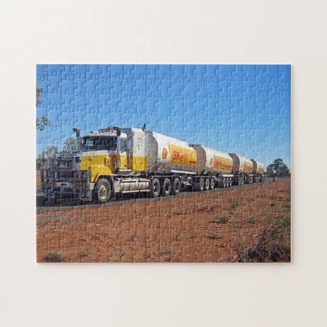 Puzzle Camionnage de train routier Australie  (Horizontal)