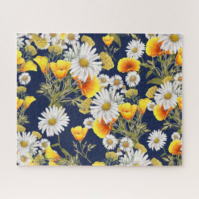 Puzzle Camomilles et Pavots (Horizontal)