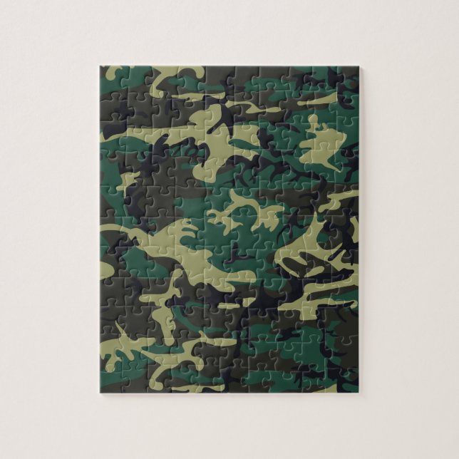 Puzzle Camouflage militaire (Vertical)