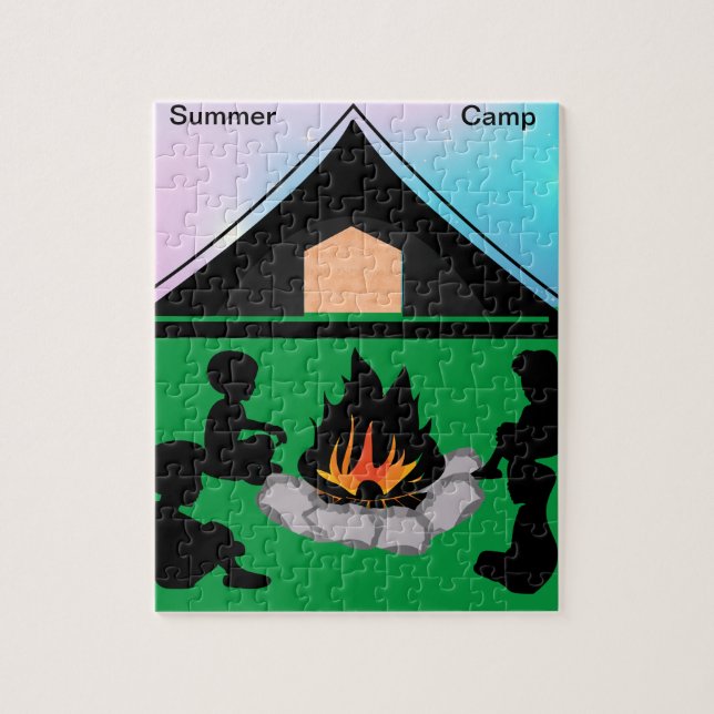 Puzzle camp d'été (Vertical)