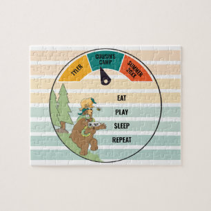 Puzzle Camp d'été de la Chouette des serpents d'ours