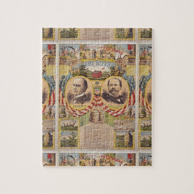 Puzzle Campagne présidentielle du parti républicain vinta (Vertical)