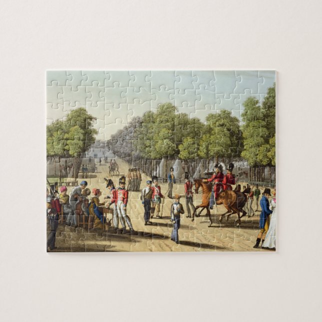 Puzzle Campement de l'armée britannique dans Bois de Boul (Horizontal)