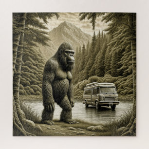 Puzzle Camper vintage Bigfoot et RV