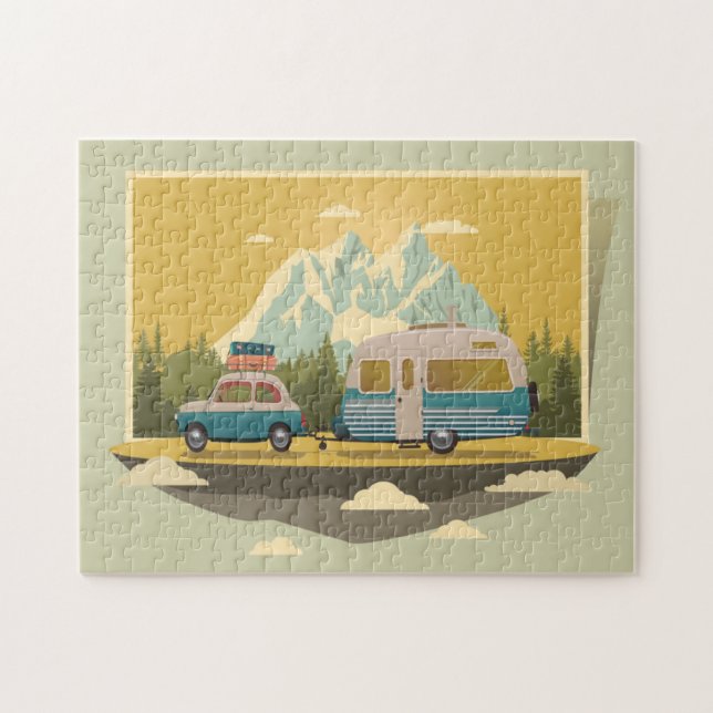 Puzzle Camping de caravane (Horizontal)