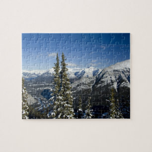 Puzzle Canada, Alberta, Banff. Vues de la vallée de Bow