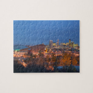 Puzzle Canada, Alberta, Calgary : Skyline de la ville du