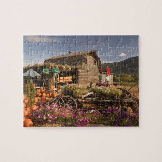 Puzzle CANADA, Colombie-Britannique, Enderby. Grange de r (Horizontal)