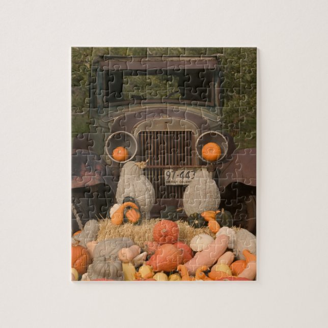 Puzzle CANADA, Colombie-Britannique, Keremeos. Automne / (Vertical)