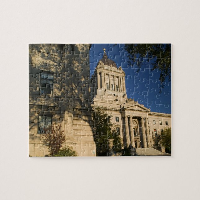 Puzzle Canada, Manitoba, Winnipeg : bâtiment législatif d (Horizontal)