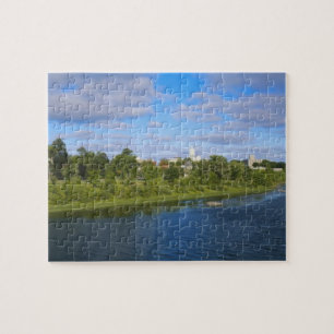 Puzzle Canada, Nouveau-Brunswick, Fredericton, City view