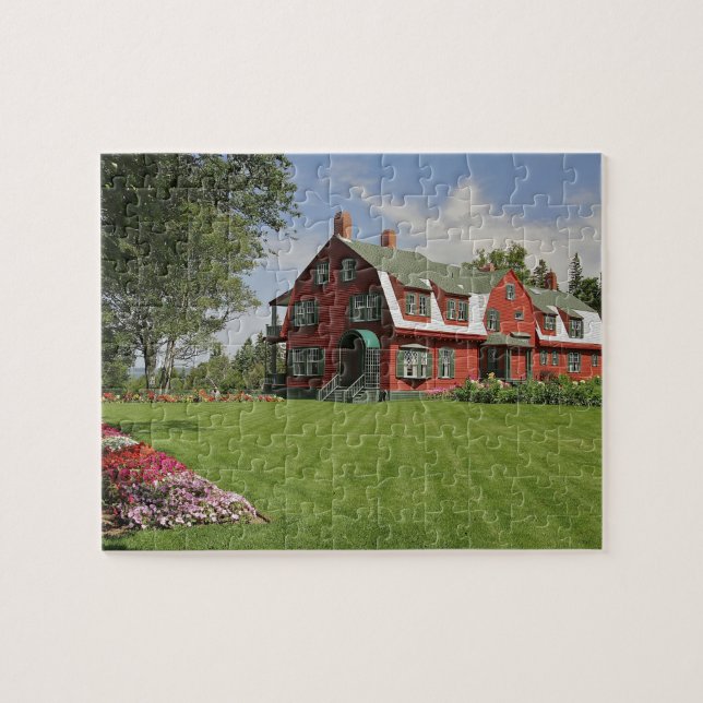 Puzzle Canada, Nouveau-Brunswick, île de Campobello. (Horizontal)