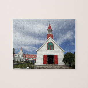 Puzzle Canada, Québec, Tadoussac. Petite Chapelle,