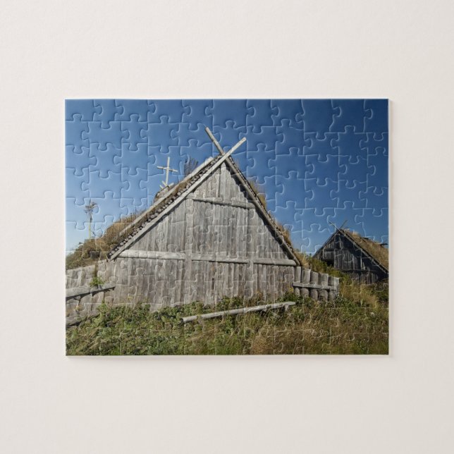 Puzzle Canada, Terre-Neuve-et-Labrador, L'Anse Aux 3 (Horizontal)