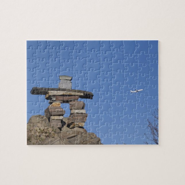 Puzzle Canada, Terre-Neuve, St. John's. Inukshuk (pour (Horizontal)