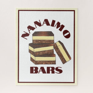 Puzzle Canadian Nanaimo Bars Canada Colombie-Britannique 