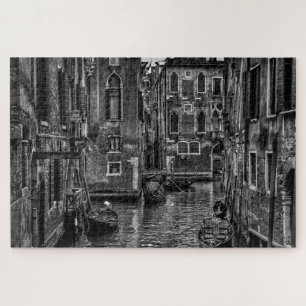 Puzzle Canal de bateau de Venise en italie