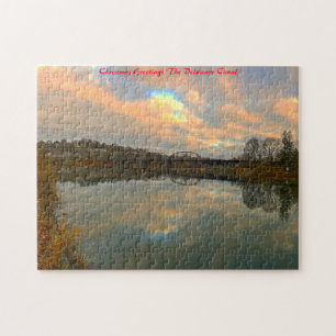 Puzzle Canal de Delaware.Joyeux Noël