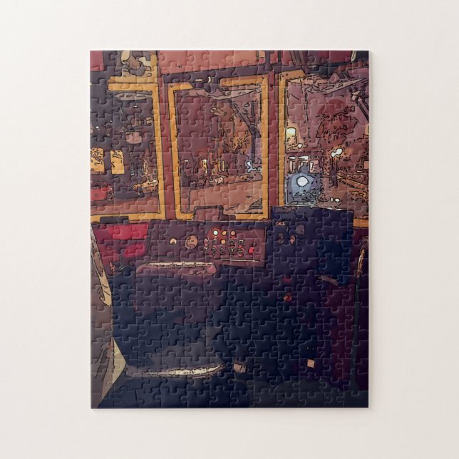 Puzzle Canal de la Nouvelle-Orléans St Streetcars Jigsaw  (Vertical)