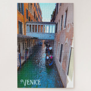 Puzzle Canal de Venise Gondolas Couvert Skywalk Palazzos