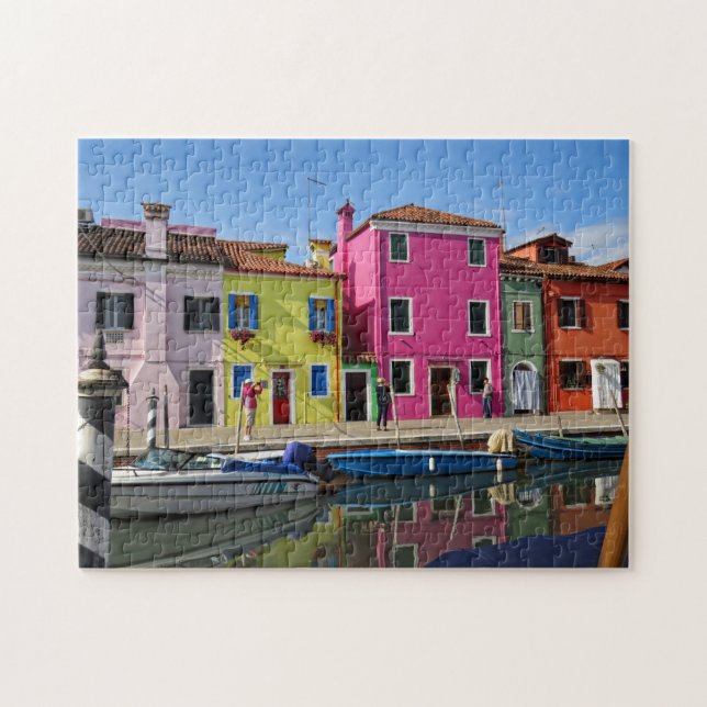 Puzzle Canal II de Burano Italie (Horizontal)