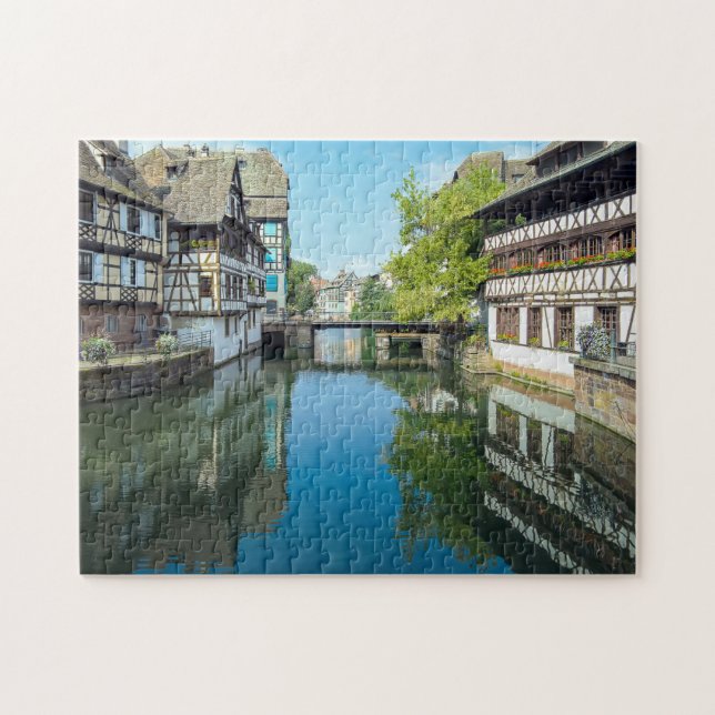 Puzzle Canal in Strasbourg (Horizontal)