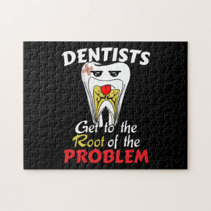 Puzzle Canal racine pour dentiste - Jeu de cavité pour de