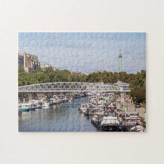 Puzzle Canal Saint Martin - Paris, France (Horizontal)