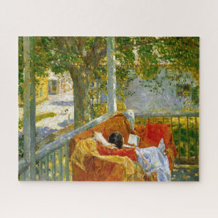 Puzzle Canapé sur le porche, Cos Cob par Frederick Hassam