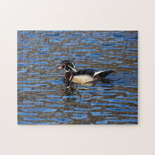 Puzzle Canard à bois mâle (Horizontal)