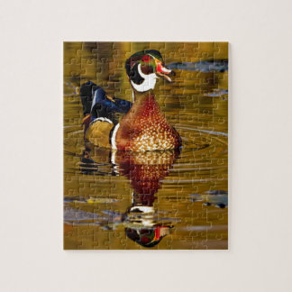Puzzle Canard en bois bavard