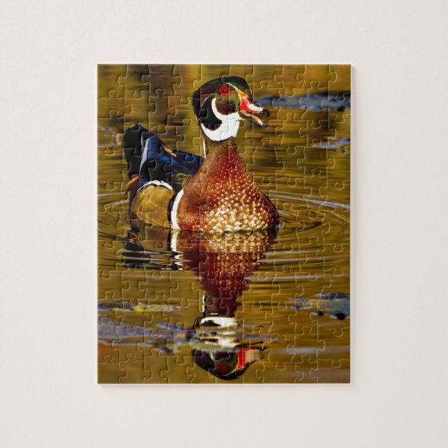 Puzzle Canard en bois bavard (Vertical)