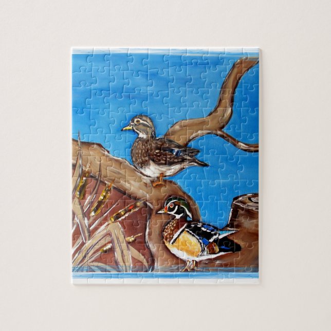 PUZZLE CANARDS BOISÉS (Vertical)