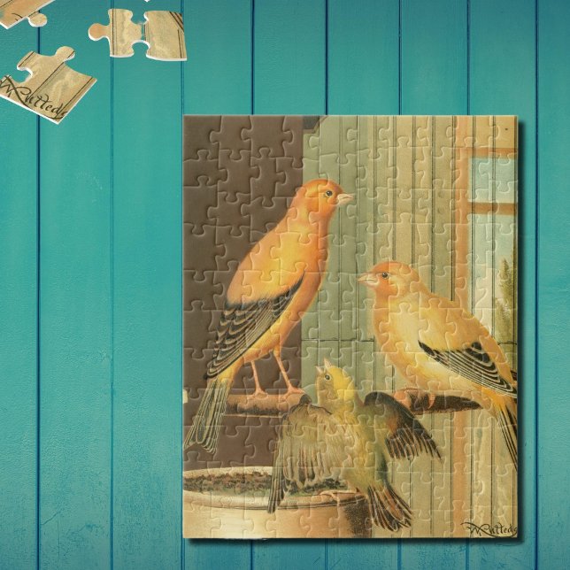 Puzzle Canaries de Londres (Créateur téléchargé)