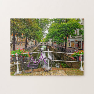 Puzzle Canaux d'Amsterdam.