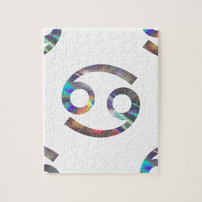 Puzzle cancer hologramme (Vertical)