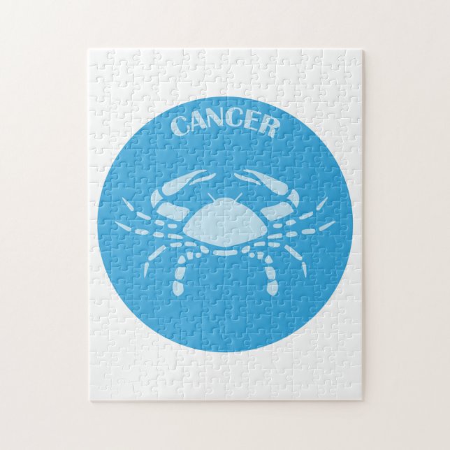Puzzle Cancer, Signe du zodiaque, Horoscope, Astrologie (Vertical)