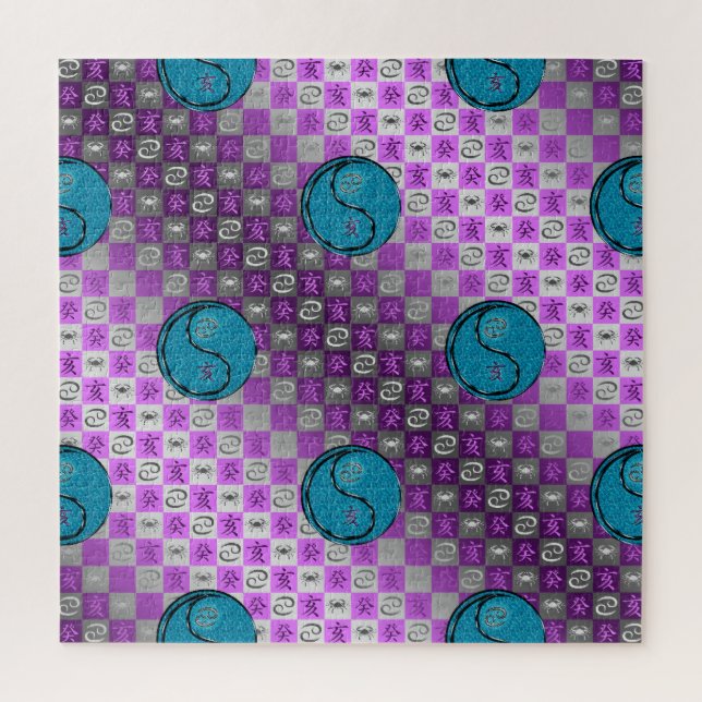 Puzzle Cancer & Water Boar (Vertical)