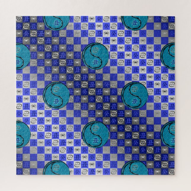 Puzzle Cancer & Water Ox (Vertical)