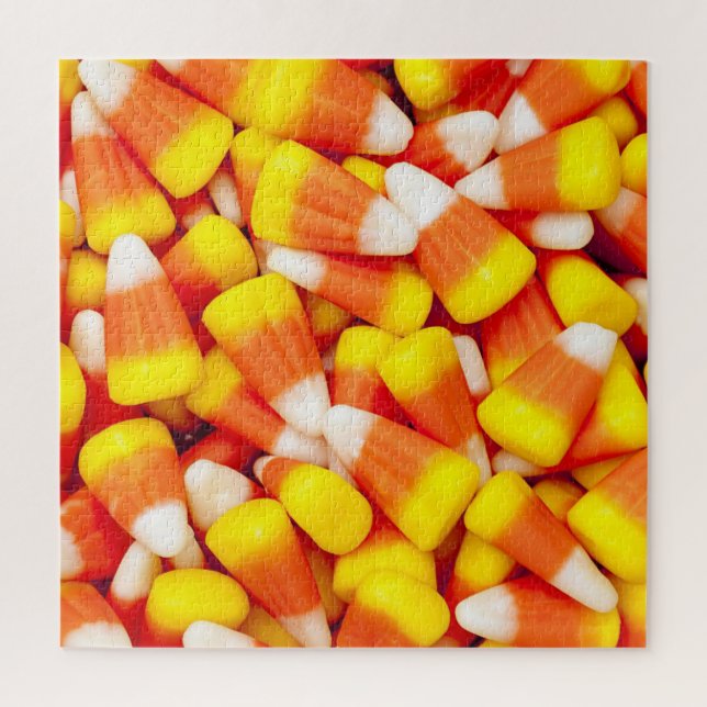 Puzzle Candy Corn Confectionery (Vertical)