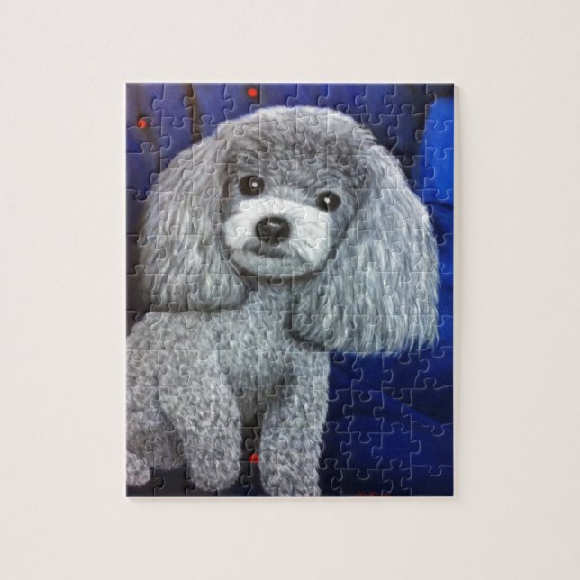 Puzzle Caniche jouet (Vertical)