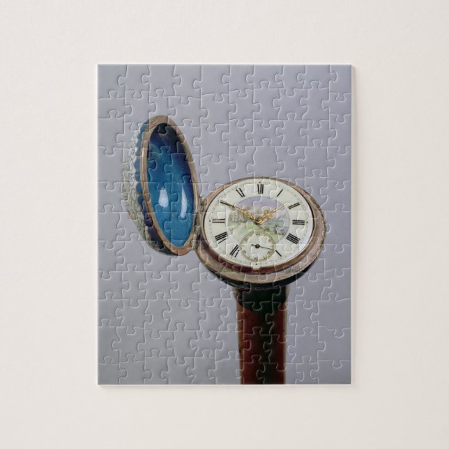 Puzzle Canne d'instrument de montre (émail de cloisonne) (Vertical)