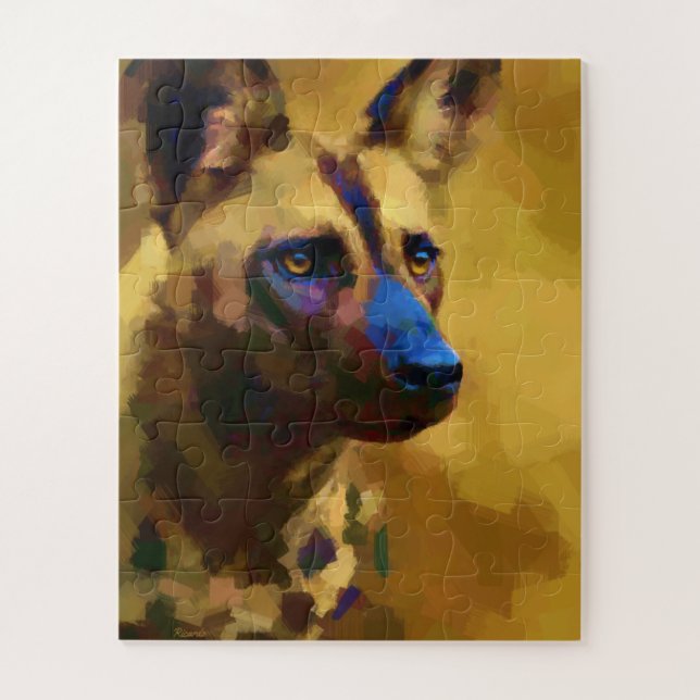 Puzzle Canne Selvatico Africano (Vertical)