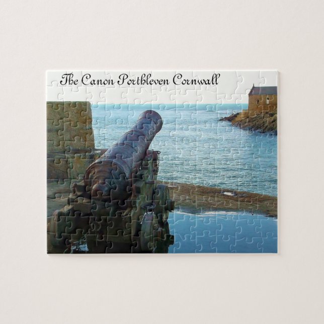 Puzzle Canon Porthleven les Cornouailles Angleterre (Horizontal)