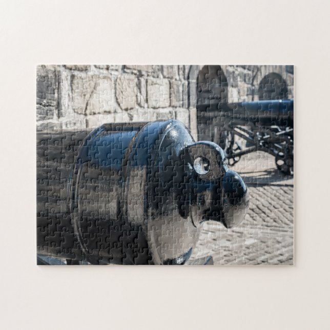 Puzzle Canons château d'Édimbourg. (Horizontal)