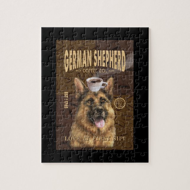 Puzzle Canvas de l'entreprise allemande Shepherd Coffee (Vertical)