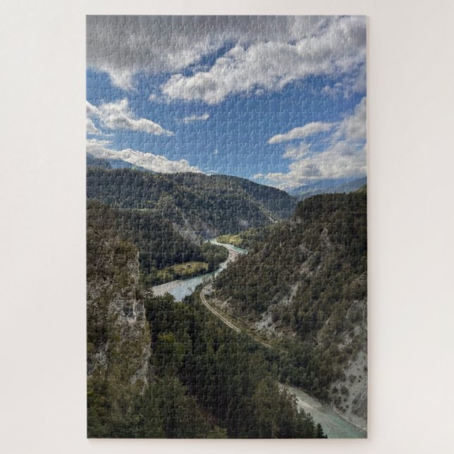 Puzzle Canyon de Ruinaulta (Vertical)