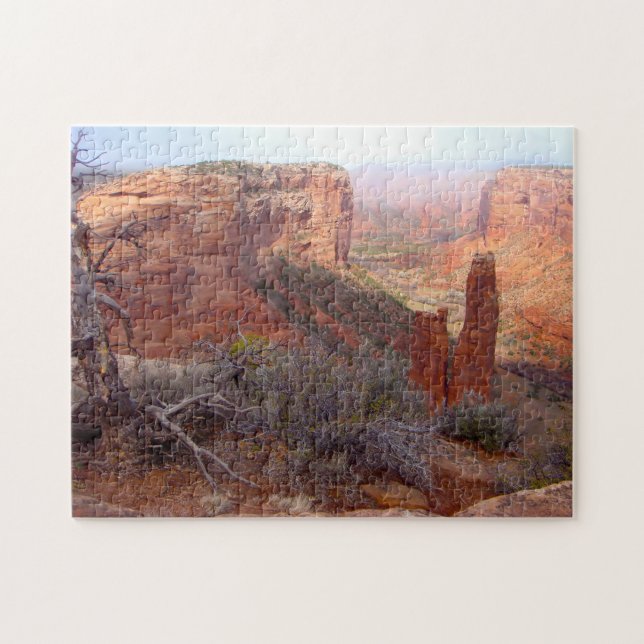 Puzzle Canyon de Spider Rock De Chelly Arizona. (Horizontal)