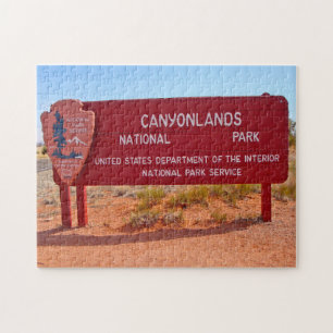 Puzzle Canyonlands National Park Utah.